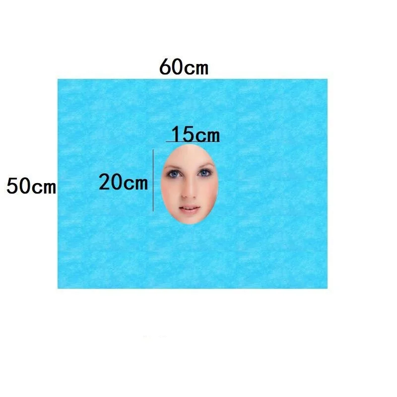 50pcs Disposable Surgical Drap - Disposable Mask Blue 评论和价格