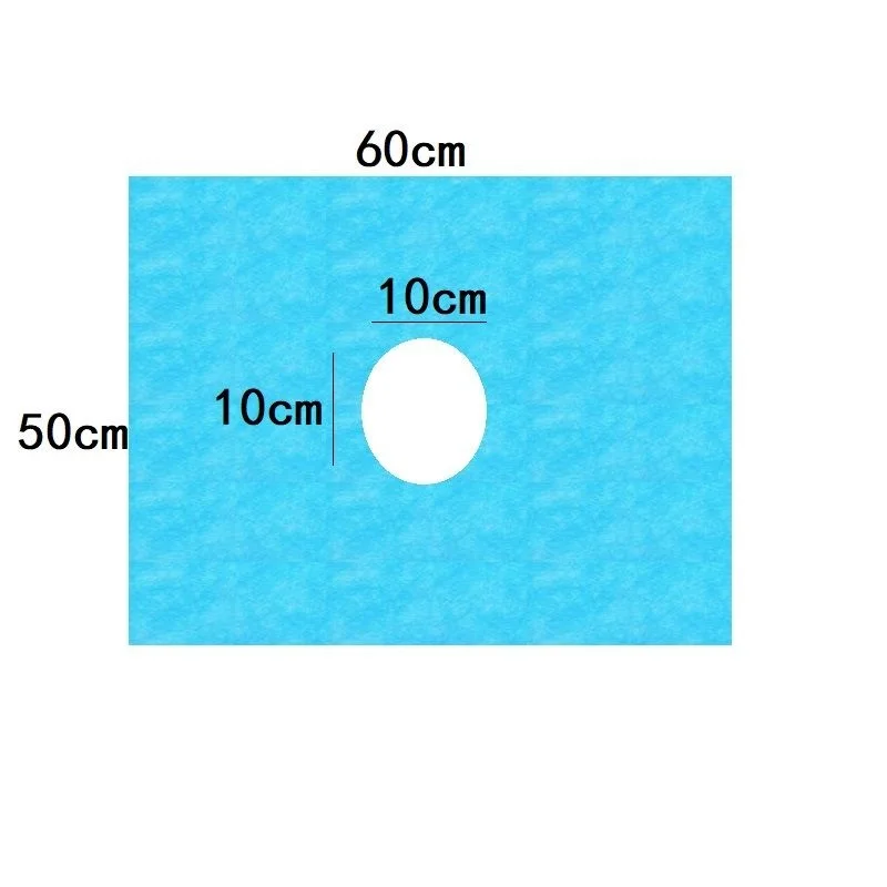 50pcs Disposable Surgical Drap - Disposable Mask Blue 评论和价格