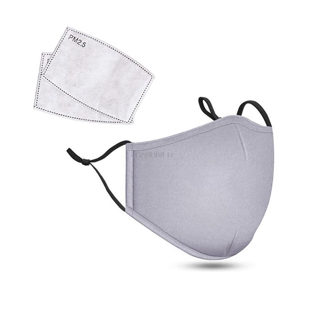 Cotton Face Mask PM2.5 Activat - Cloth Face Mask Washable 评论和价格