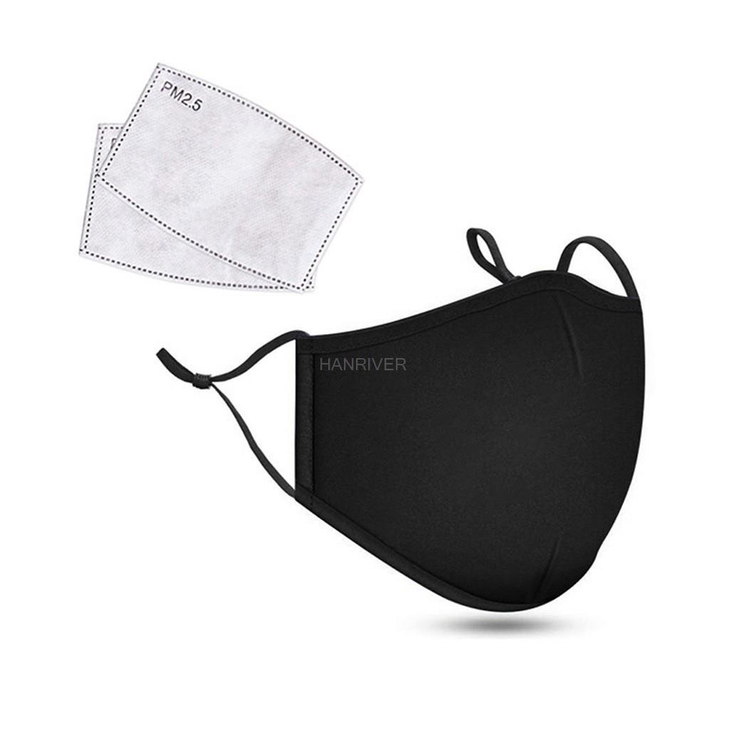 Cotton Face Mask PM2.5 Activat - Cloth Face Mask Washable 评论和价格