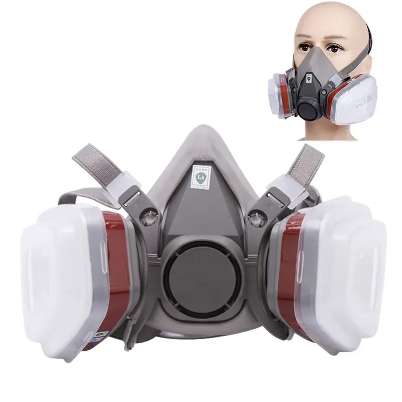 7in1 Gas Proof Half Face Mask  - Respirator Half Face 评论和价格