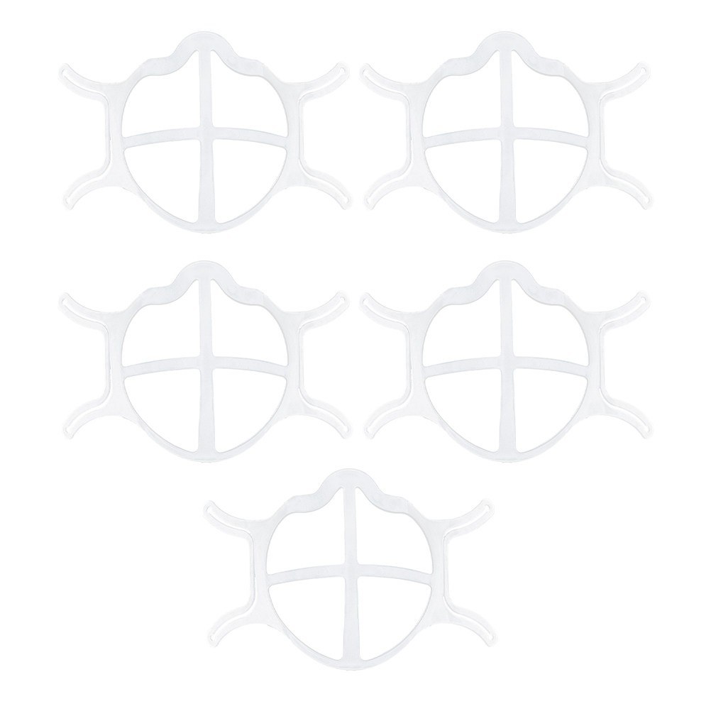 5Pcs Mask Bracket Silicone 3D  - Silicone Mask Bracket 评论和价格