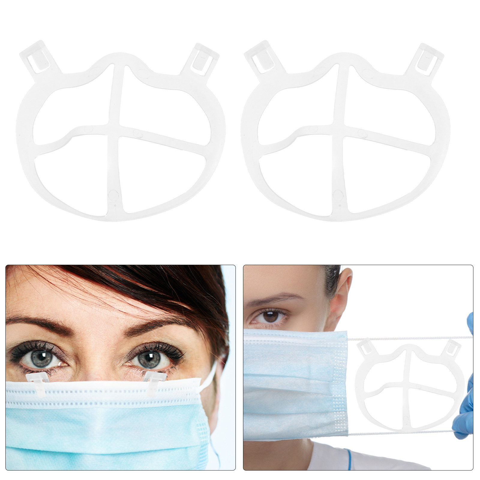 10Pcs Mask Bracket Silicone Ho - Silicone Mask Bracket 评论和价格