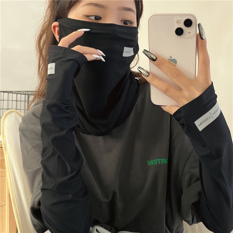 2Pcs Set Sun UV Protection Arm - Sports Mask Breathable 评论和价格